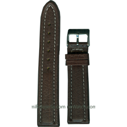 Genuine leather Padded Waterproof strap 20 mm.