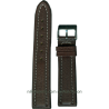Genuine leather Padded Waterproof strap 20 mm.