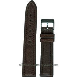 Genuine leather Padded Waterproof strap 20 mm.