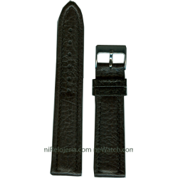 Genuine leather Padded Waterproof strap 20 mm.