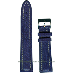 Genuine leather Padded Waterproof strap 20 mm.