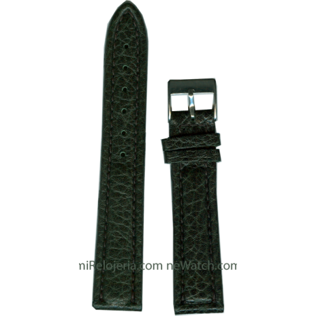 Correa de piel acuática alomada 20 mm