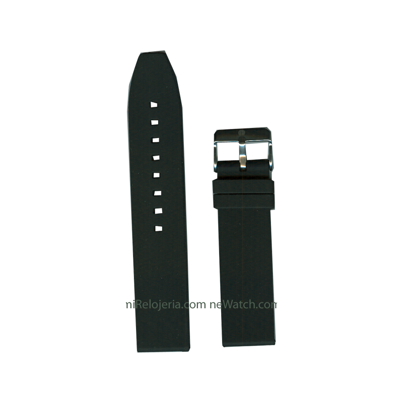 Standard Silicone Flat Strap 22 mm.