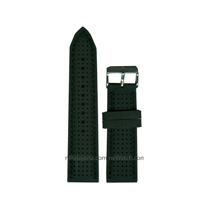 Correa de Silicona Perforada 24mm