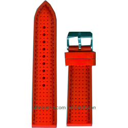 Correa de Silicona Perforada 22mm