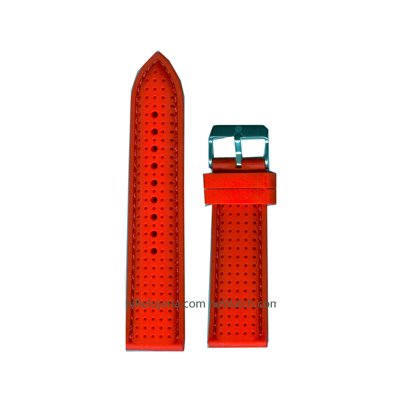Correa de Silicona Perforada 22mm