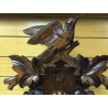 Leaf and bird cuckoo clock