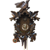 Leaf and bird cuckoo clock