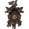 Leaf and bird cuckoo clock