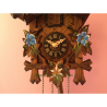 Leaf and bird cuckoo clock Engstler