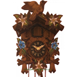 Leaf and bird cuckoo clock Engstler