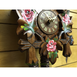 5 Leafs and bird cuckoo clock Engstler