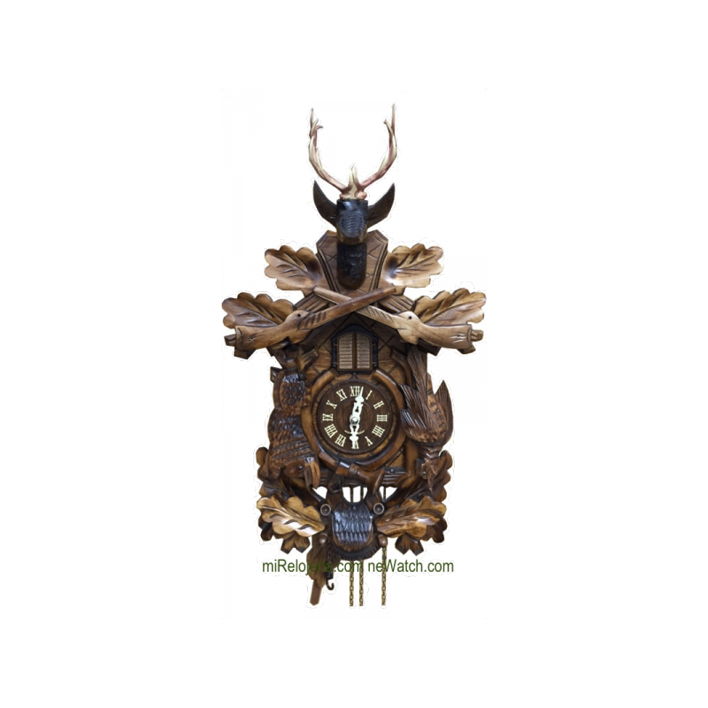 Hunting model cuckoo clock Engstler