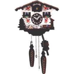 Casita fuente y abeto