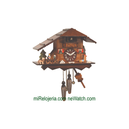 Casita con bailarines