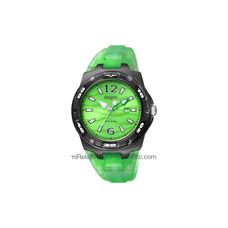 Stainless Steel 3 Hands Black