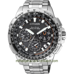 Eco-Drive Satellite Wave F900 Crono Alarma