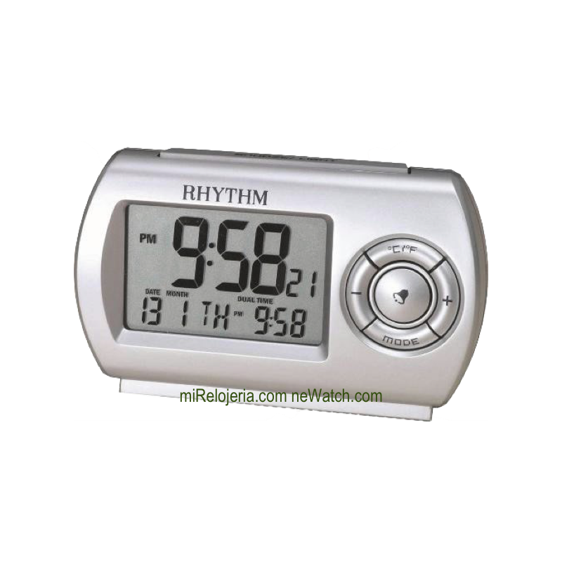 Wake up timer with thermometer