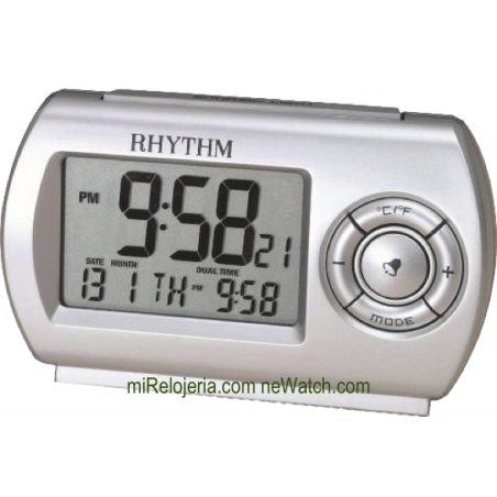 Wake up timer with thermometer