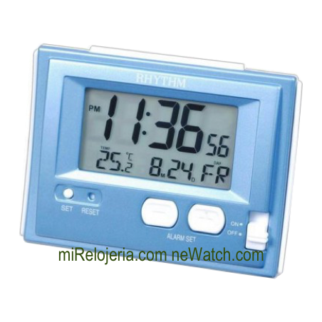 Wake up timer with thermometer