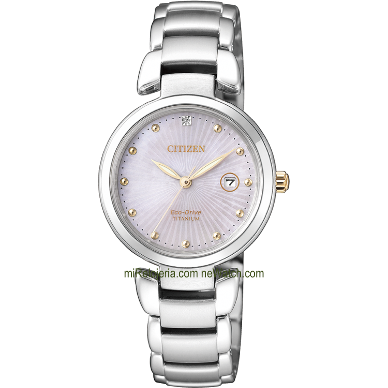 Super Titanio Eco-Drive Mujer