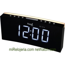 FM Radio clock with memories