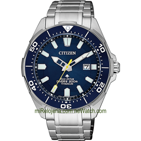 Eco-Drive Super Titanium Diver's 200 mt.