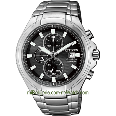 Super Titanio Eco-Drive Crono