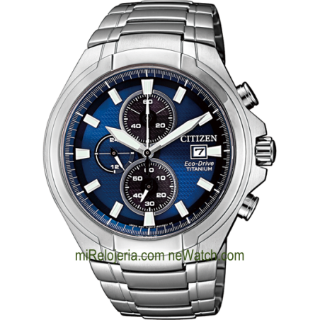Super Titanio Eco-Drive Crono