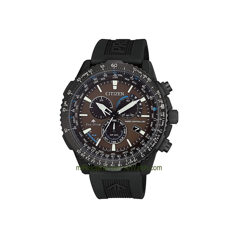 The Pilot Promaster Eco-Drive Radio Controlado IP Black