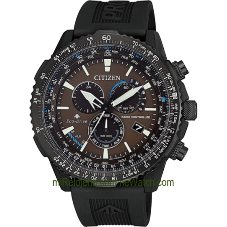 The Pilot Promaster Eco-Drive Radio Controlado IP Black