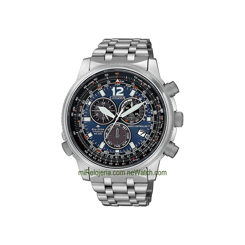 The Pilot Promaster Eco-Drive Radio Controlado Titanio