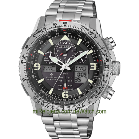Super Pilot Eco-Drive Radio Controlled Titanium
