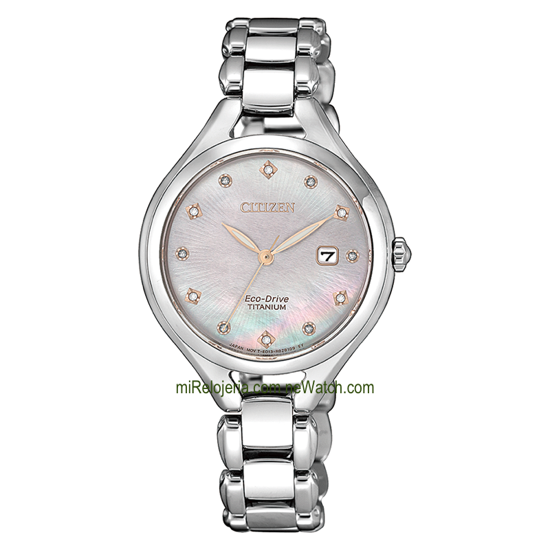 Super Titanium Eco-Drive Lady