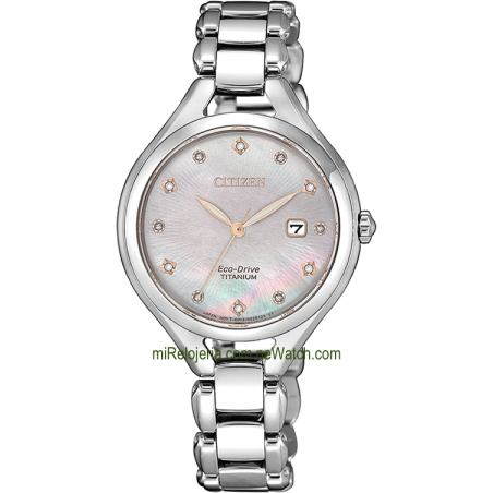 Super Titanium Eco-Drive Lady