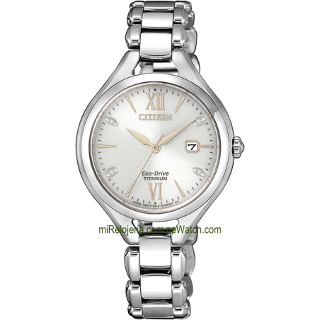 Super Titanio Eco-Drive Mujer
