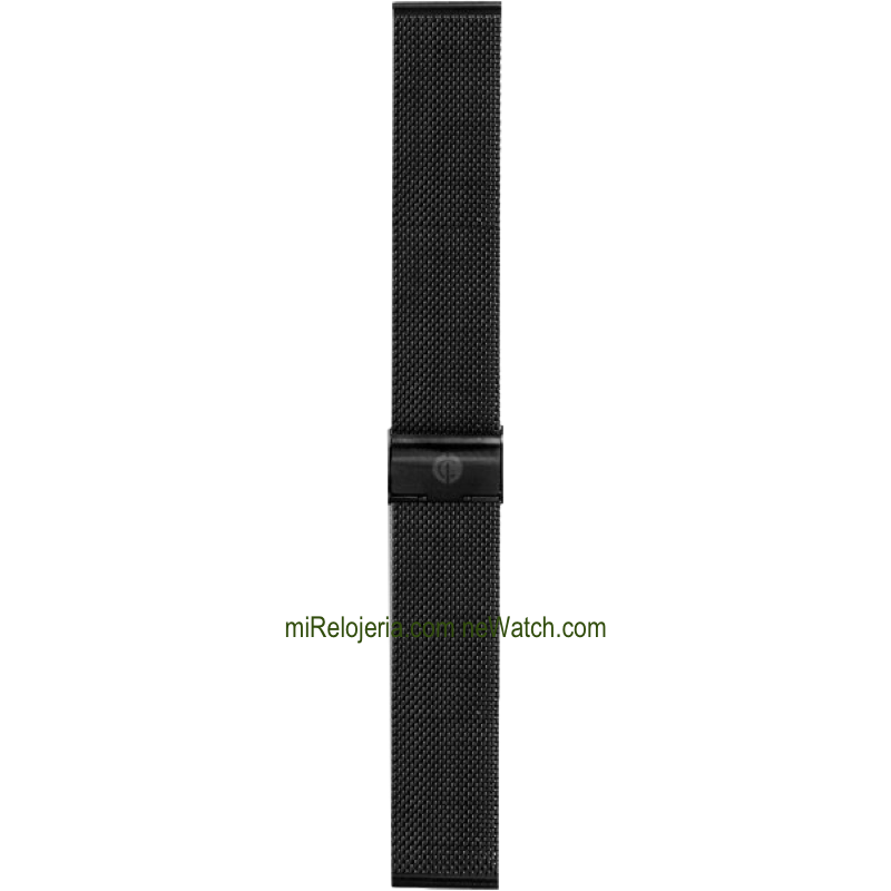 Brazalete de malla black 18 mm