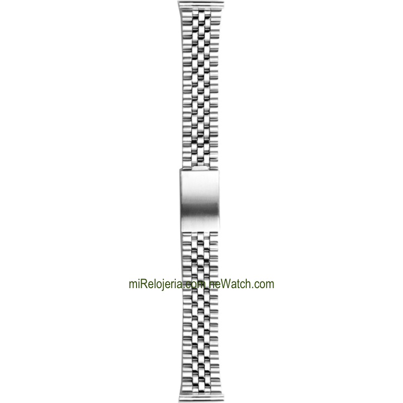 Curved Standard Stainless steel Bracelet 20 mm.