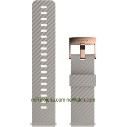 URBAN 3 Silicone strap Sandstone Rosegold