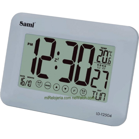 Reloj de pared digital tactil