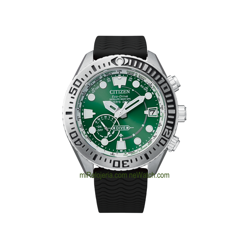 Eco-Drive Satellite Wave GPS Diver