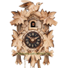 Leaf and bird cuckoo clock Engstler