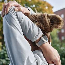 3 Fitness Pebble White Light Gold