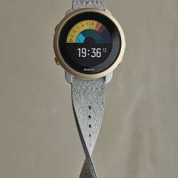 3 Fitness Pebble White Light Gold