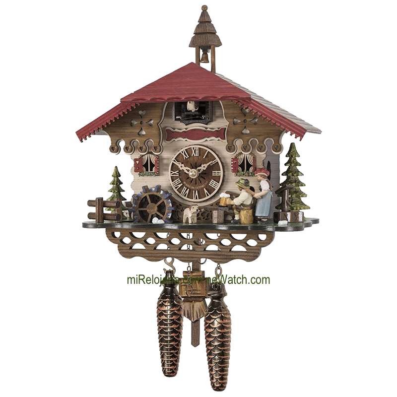 Cuckoo Bavarian chalet with beer drinker Engstler