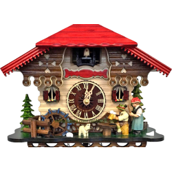 Cuckoo Bavarian chalet with beer drinker Engstler