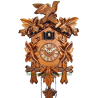 Leaf and bird cuckoo clock Engstler