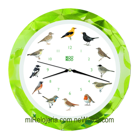 Pared canto pájaros