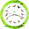 Wall Clock Birds