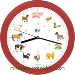 Pared kidsworld Animales de la granja